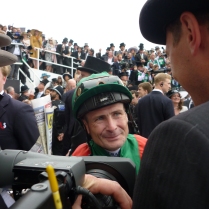 Pat Smullen, winning jockey of the Epsom Derby 2016